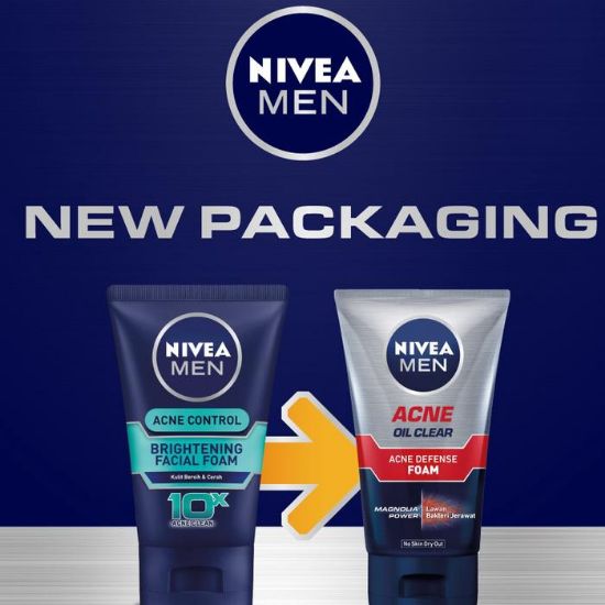 নিভিয়া মেন অ্যাকনে অয়েল ক্লিয়ার অ্যাকনে ডিফেন্স ফোম ১০০মিলি (ইন্দোনেশিয়া) এর ছবি